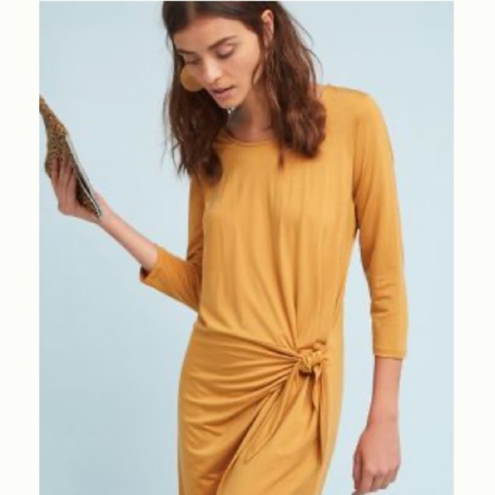 Anthropologie Sanibel Tie-Waist Dress